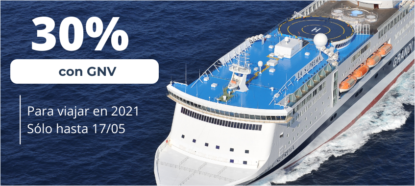 Imagen de Viajar con GNV tiene un 30% de descuento